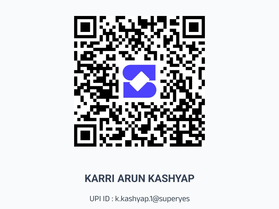 UPI QR code for k.kashyap.1@superyes
